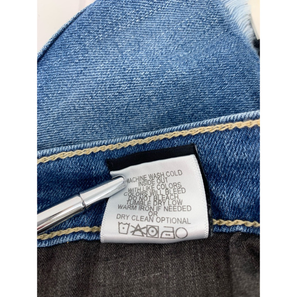 Flying Monkey Platinum Cut-Off Jean Shorts 26 New - Picture 9 of 12